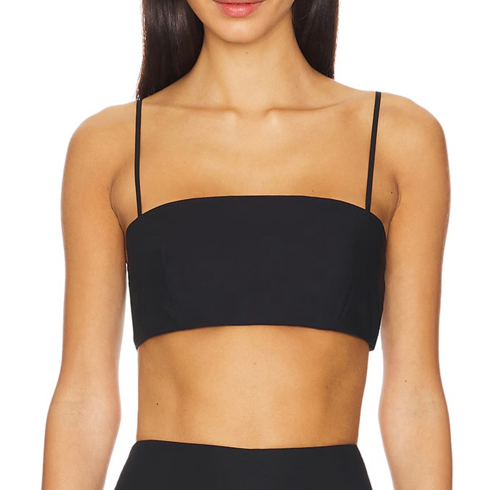 Adika Black Crop Top